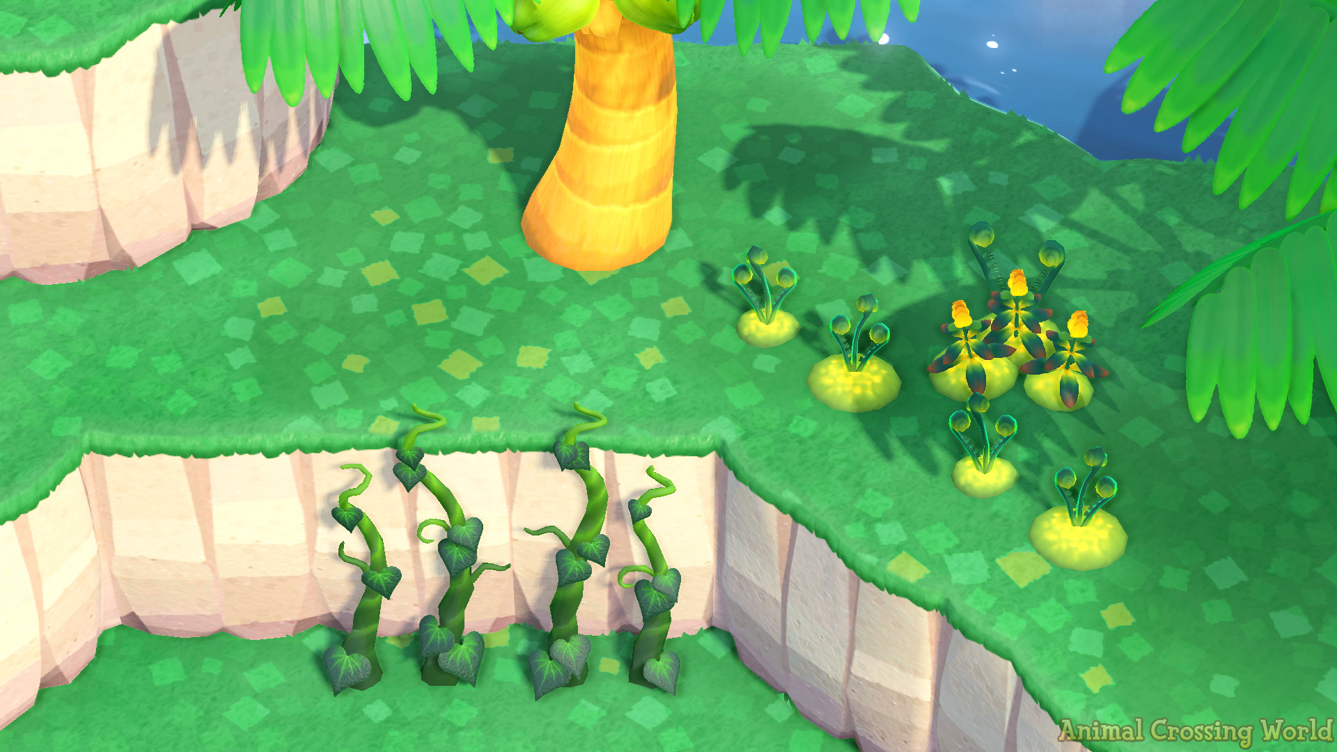 How To Get Vines & Glowing Moss + DIY Recipes Guide for Animal Crossing:  New Horizons