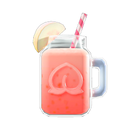 Peach Smoothie Recipe in Animal Crossing: New Horizons