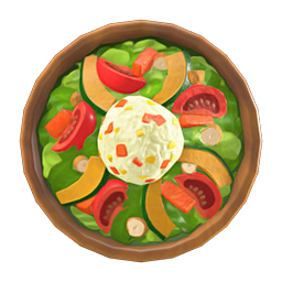 Salad Recipe in Animal Crossing: New Horizons