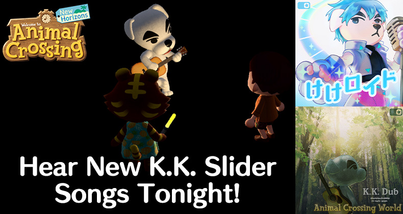 Listen To Brand New K.K. Slider Songs In Animal Crossing New