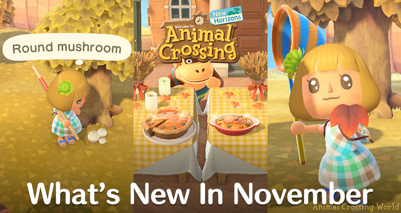 What s New To Do In November 2022 For Animal Crossing New