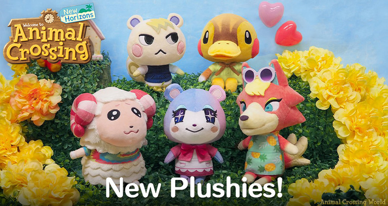 Five New Adorable Animal Crossing Villager Plushies Are Coming Soon ( Officially Licensed) - Animal Crossing World